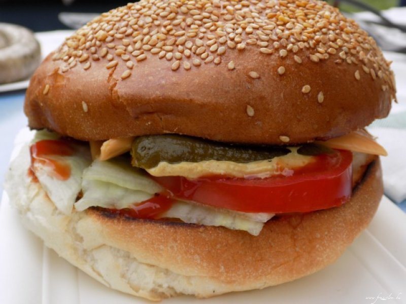 Házi hamburger