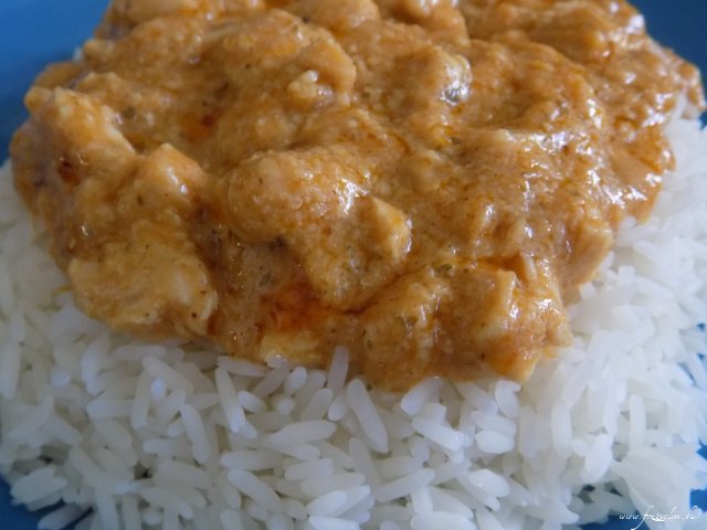 Curry-s csirkemell